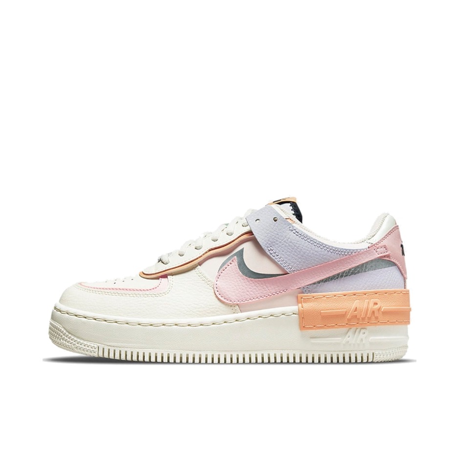 推荐商品：Nike Air Force 1 空军一号 板鞋 轻便舒适百搭耐磨防滑复古 Shadow/粉色/橙色/灰色