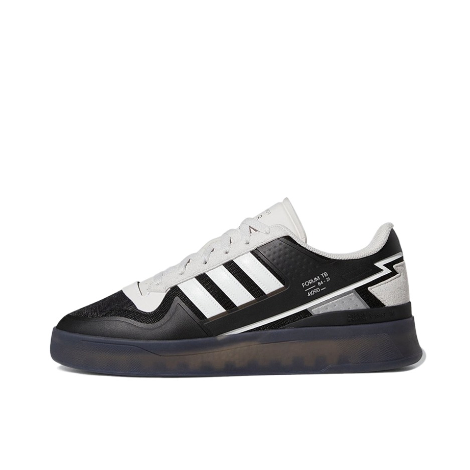 推荐商品：adidas Forum Tech Boost 板鞋 舒适轻便防滑耐磨时尚 黑色/白色