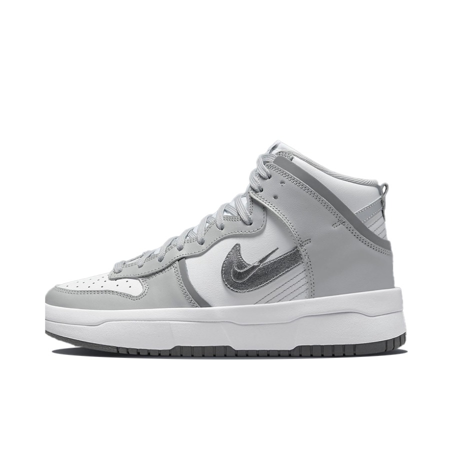 推荐商品：Nike Dunk 板鞋 经典复古百搭 高帮/白色/灰色