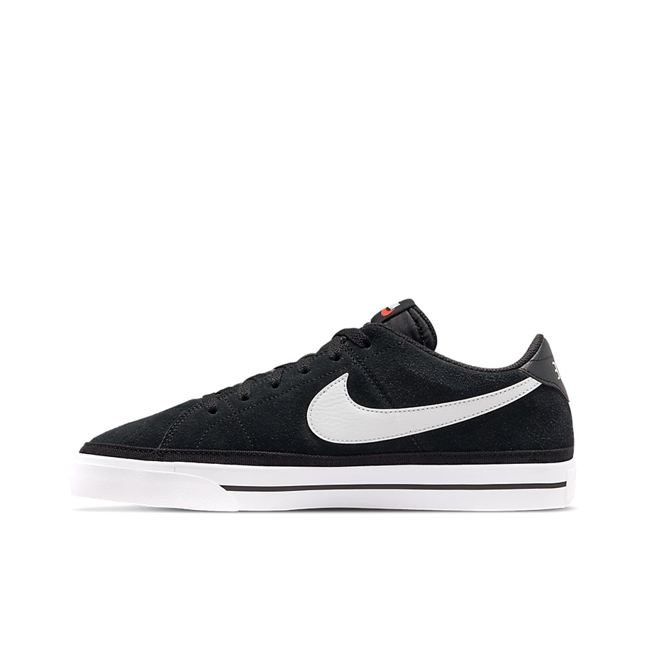 推荐商品：Nike Court Legacy 板鞋 复古舒适透气防滑耐磨休闲运动一脚蹬 熊猫/暗黑/白色