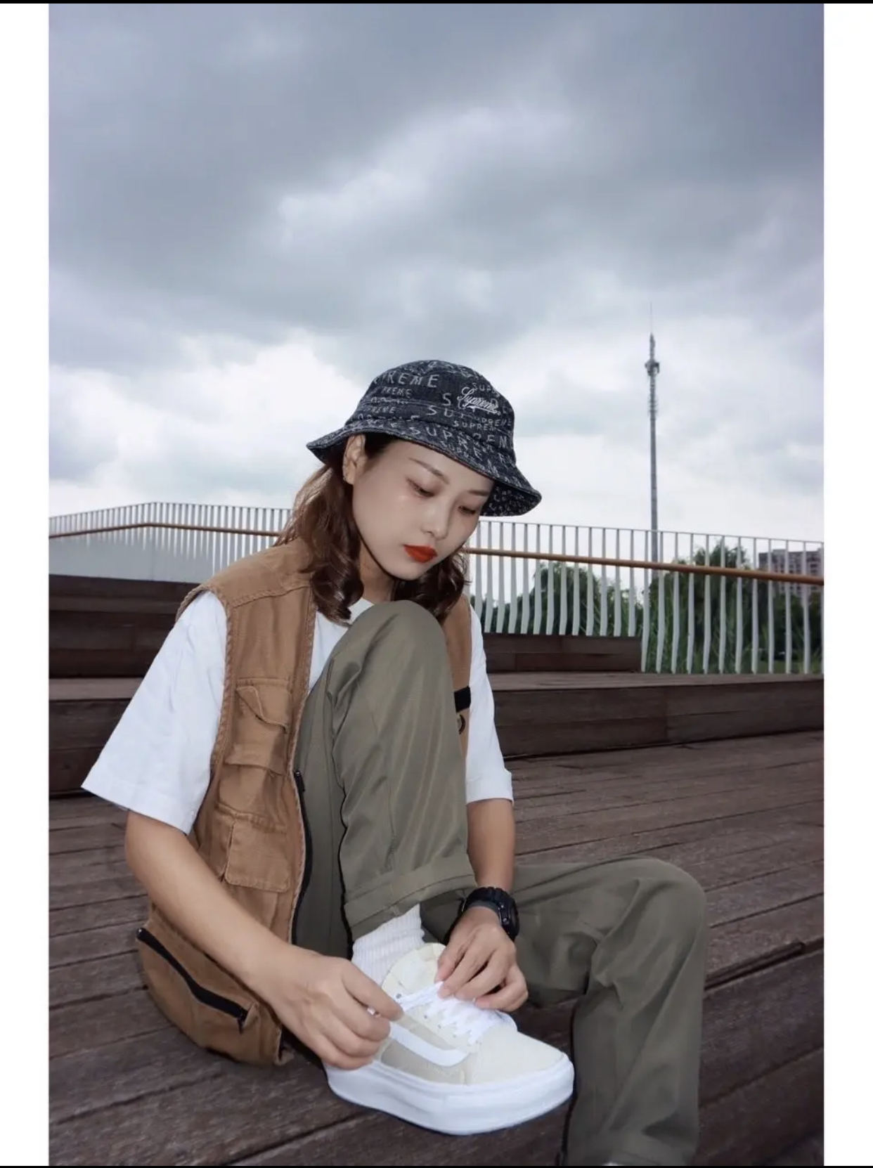 厚底鞋真的很有少年感! !一些个早秋穿搭来啦