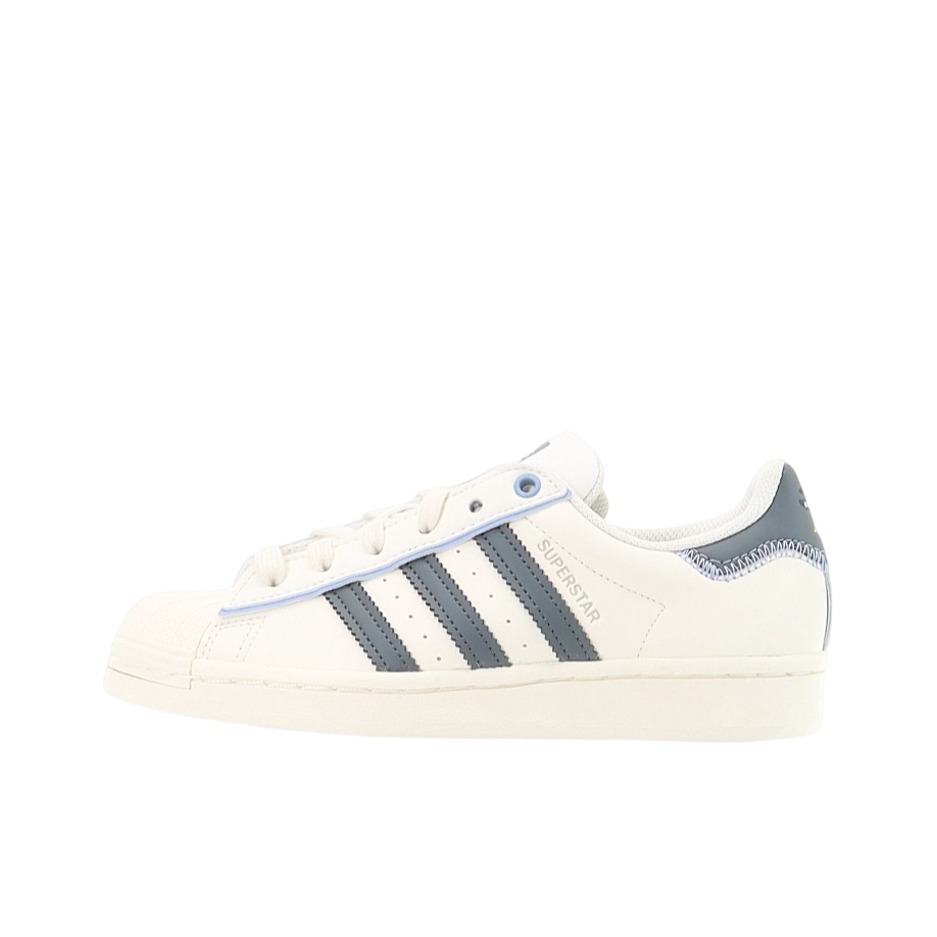 推荐商品：【宋雨琦同款】 adidas Originals Superstar 板鞋 轻便贝壳头薄底舒适百搭耐磨复古 白色/水泥灰