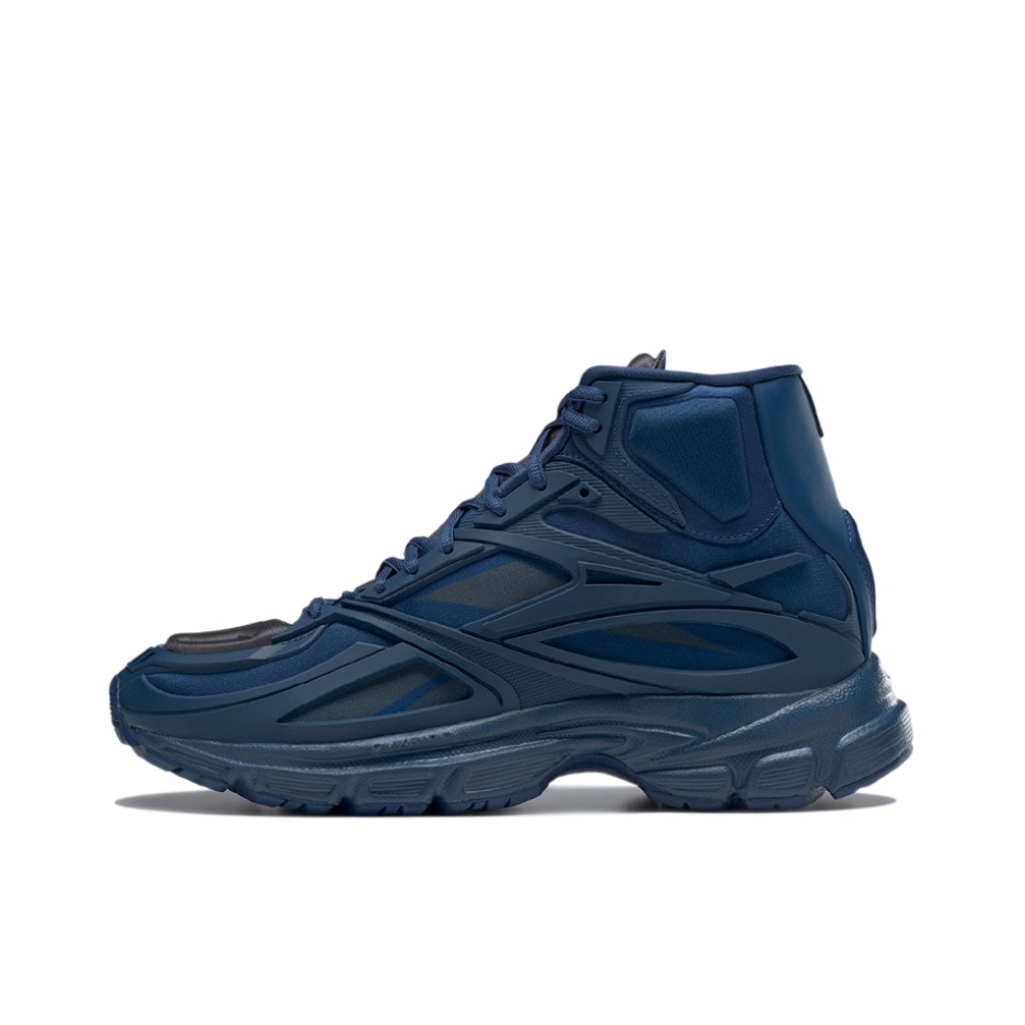 推荐商品：Reebok/锐步 Premier Road Modern 运动休闲鞋 经典复古时尚潮流舒适百搭防滑耐磨轻便透气网布包裹性圆头户外减震 Kanghyuk联名/蓝色/黑色