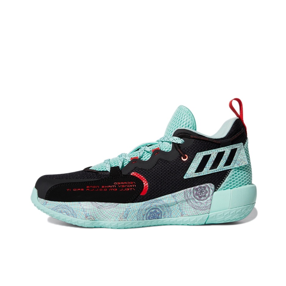 推荐商品：adidas Dame 7 利拉德 篮球鞋 实战训练缓震回弹防滑耐磨透气 绿色/黑色/蓝色