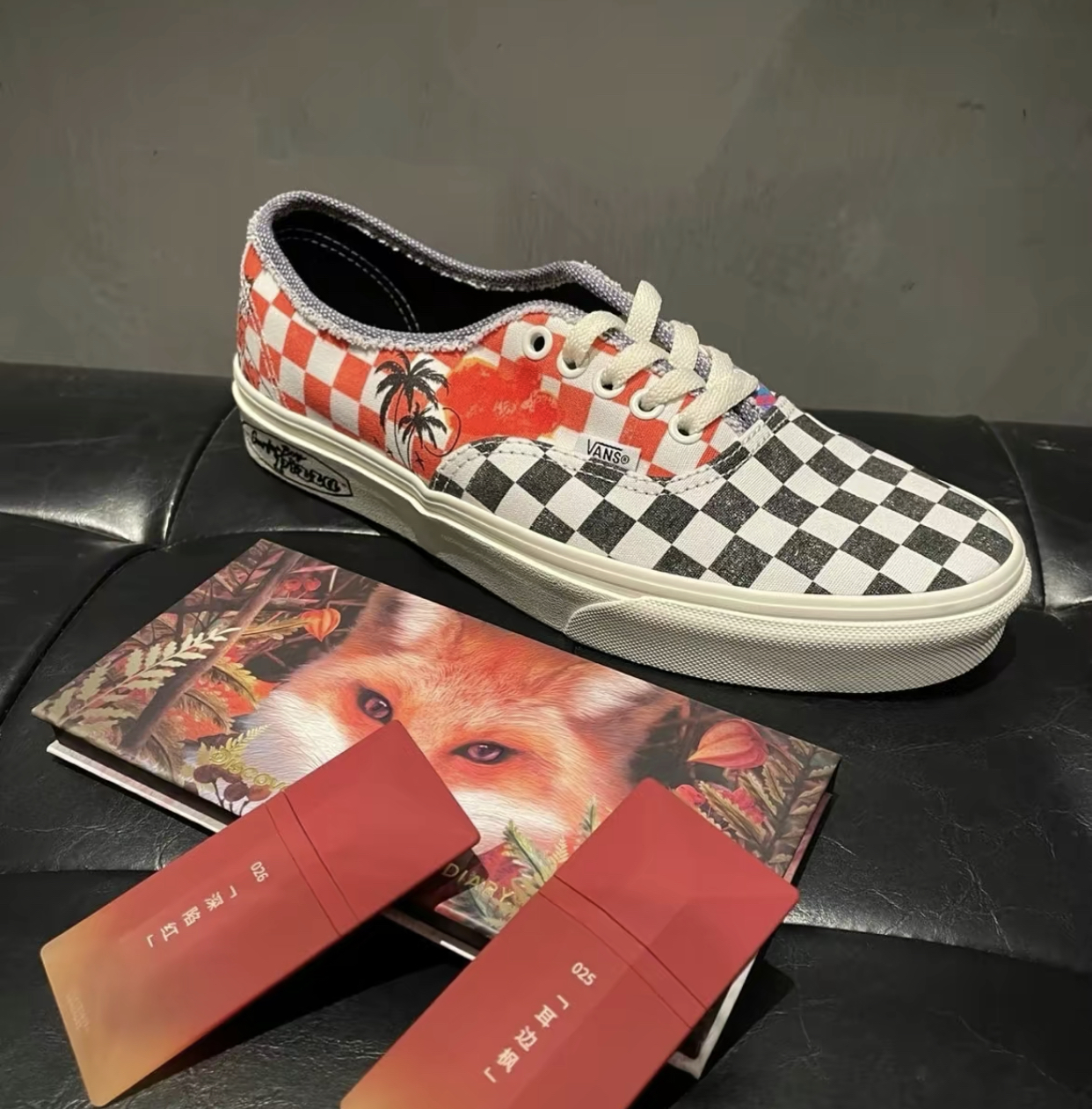 王鹤棣同款/vans上脚～门怪奇物语系列棋盘 格格好看！