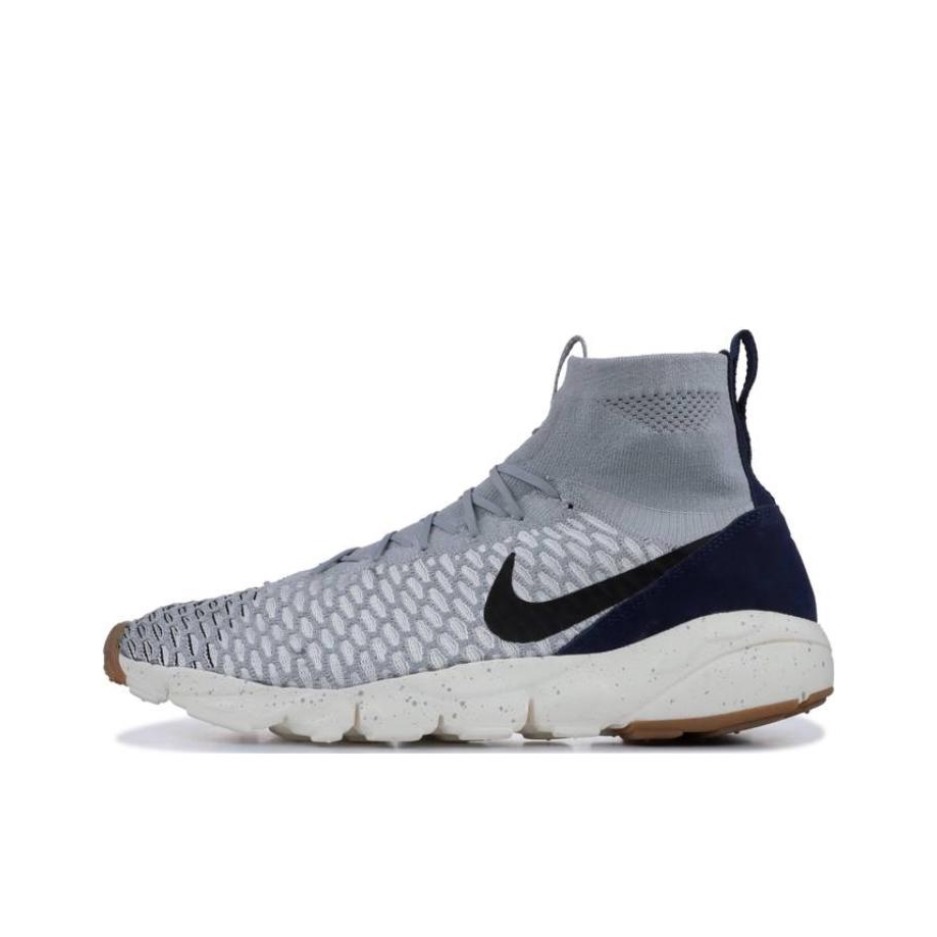 推荐商品：Nike Footscape Magista 运动休闲鞋 防滑耐磨减震轻便舒适网布透气百搭 Wolf Grey 灰色