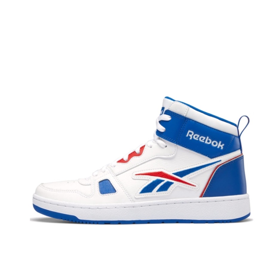 推荐商品：Reebok/锐步 Resonator 复古经典 防滑 耐磨 篮球鞋 白色/蓝色/红色