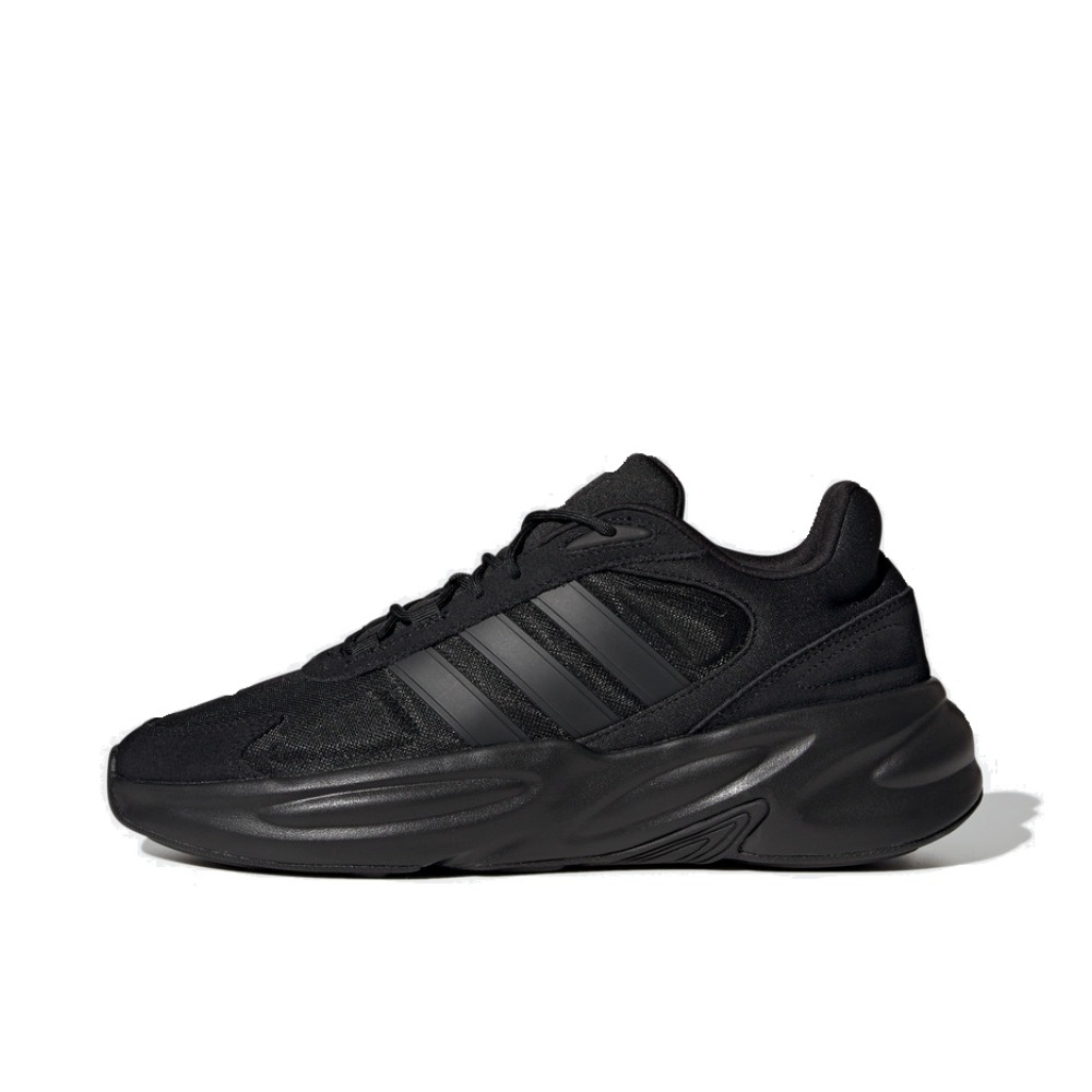 推荐商品：adidas Originals Ozelle 缓震回弹 防滑耐磨 网面透气 复古 碳板 短跑 秋冬 织物 运动休闲鞋 低帮/黑色