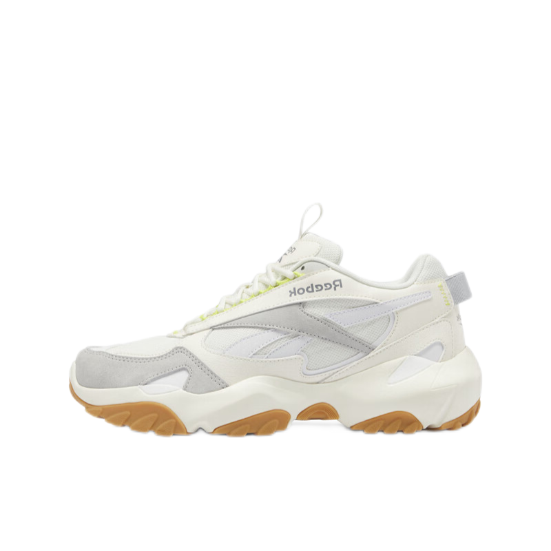 推荐商品：Reebok/锐步 Fluffipuff 运动休闲鞋 减震耐磨舒适轻便透气合成革厚底 米色