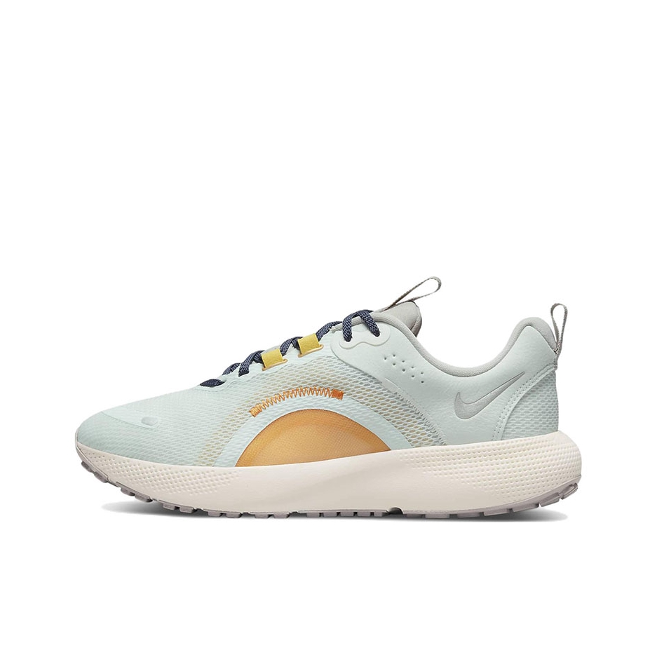 推荐商品：Nike React Escape Run 2 跑鞋 舒适回弹缓震耐磨网面透气轻便防滑休闲运动 女款/绿色/橙色