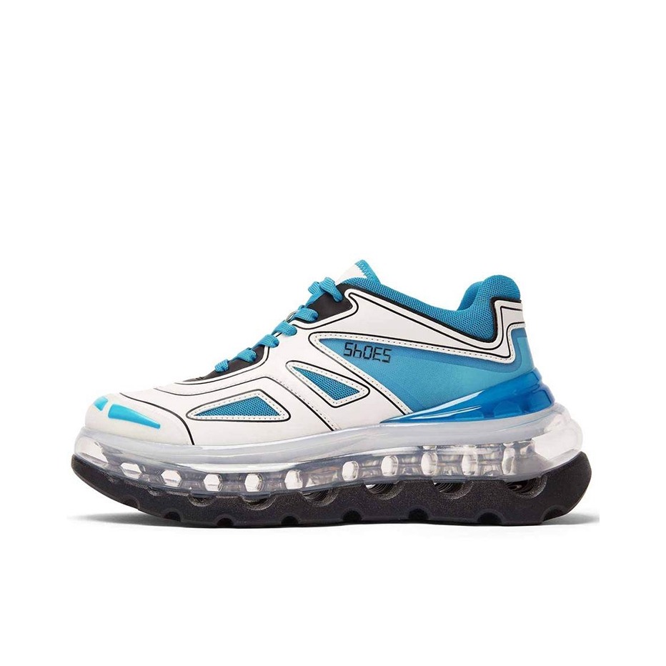 推荐商品：Shoes53045 Bump’Air 半透明网状 休闲鞋 BMP-LTS-BB 黑色/冰蓝色