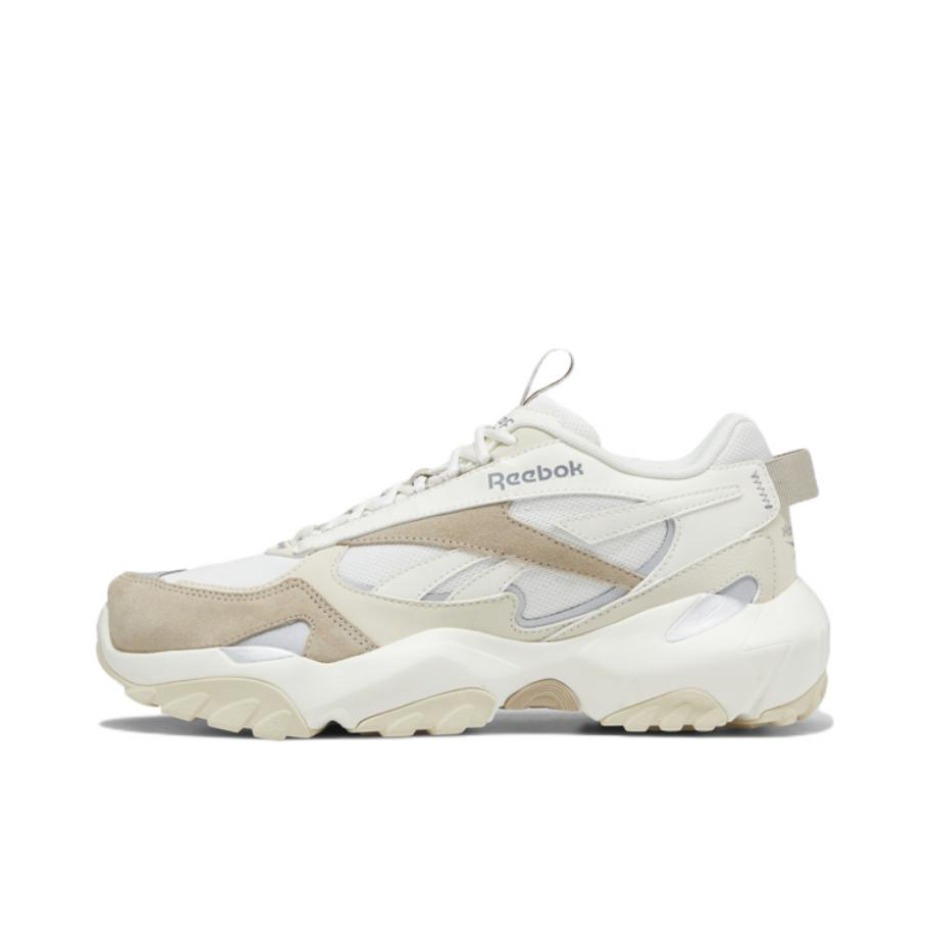 推荐商品：Reebok/锐步 Fluffipuff 运动休闲鞋 减震耐磨舒适轻便透气合成革厚底 棕色/米色