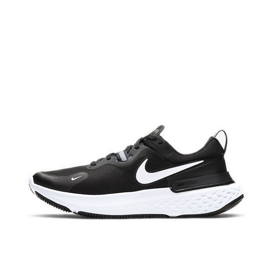 推荐商品：Nike React Miler 跑鞋 缓震织物合成革 Black White 男款/白色/黑色