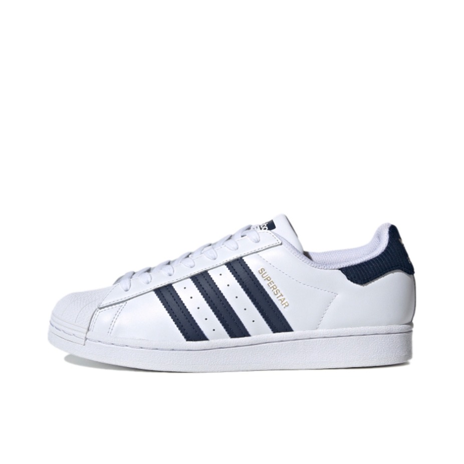 推荐商品：【宋雨琦同款】 adidas Originals Superstar 板鞋 轻便贝壳头薄底舒适百搭耐磨复古 灯芯绒/白色/藏蓝/金属金
