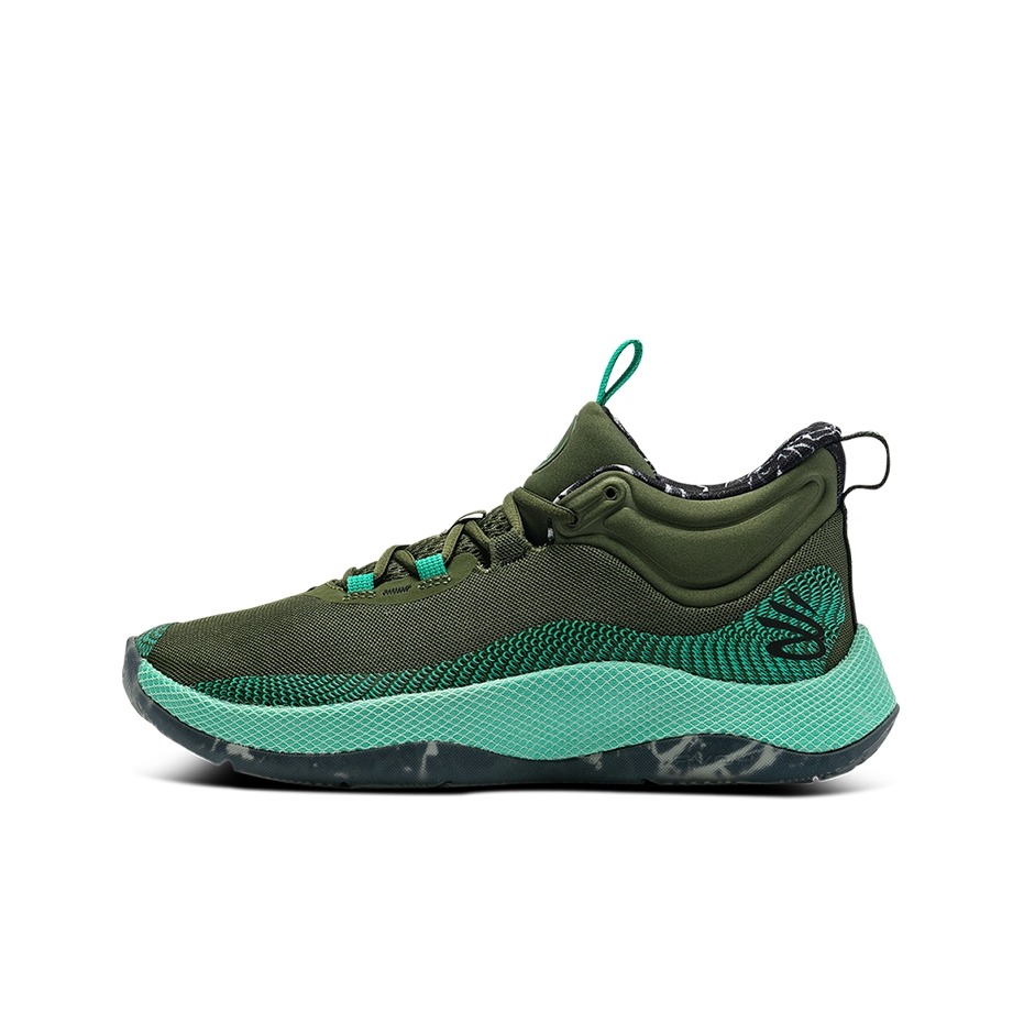 推荐商品：Under Armour/安德玛 Curry 1 Hovr Splash 透气缓震 防滑耐磨 实战 篮球鞋 绿色