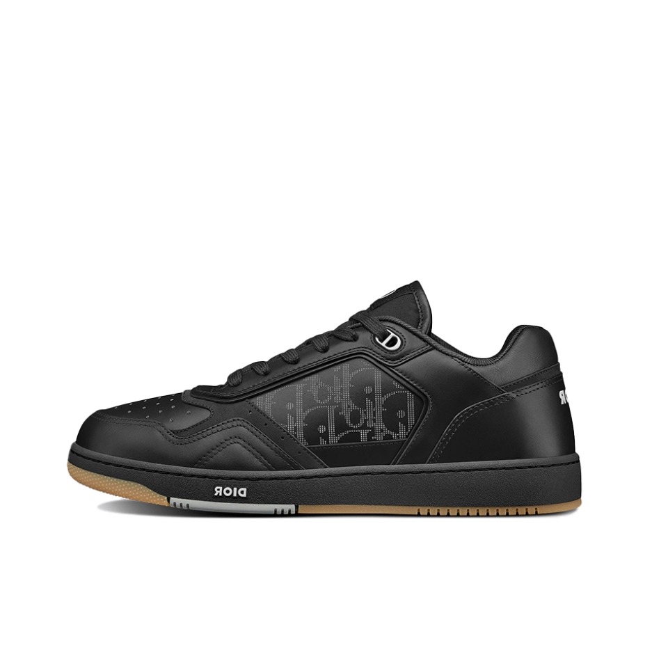 推荐商品：Dior B27 Oblique 牛皮革 经典简约 时尚潮流 舒适轻便 百搭 织物 休闲 板鞋 3SH132ZIJ_H068 黑色/棕色