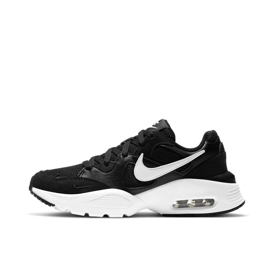 推荐商品：Nike Air Max Fusion 2020 跑鞋 气垫复古经典缓震网面透气短跑 Black White 黑色/白色