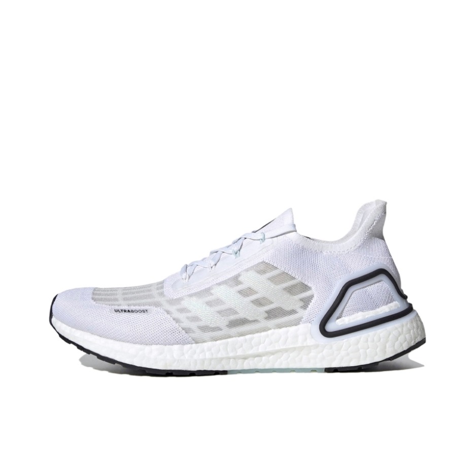 推荐商品：adidas UltraBoost S.Rdy 跑鞋 防滑耐磨舒适轻便透气织物圆头抗扭转 White Black 白黑