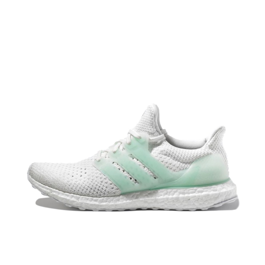 推荐商品：adidas UltraBoost 4.0 跑鞋 经典缓震透气防滑耐磨织物支撑抗扭转长跑轻运动圆头 Tuanyuan 中秋节/白/荧光绿