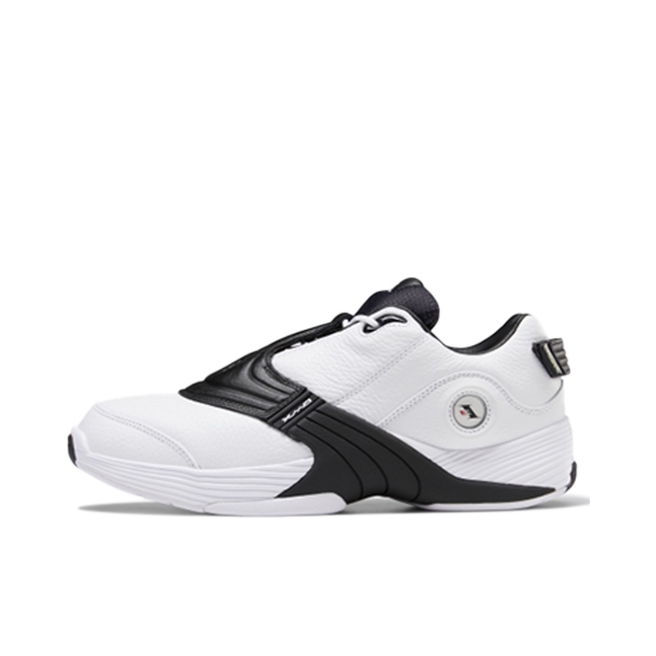 推荐商品：Reebok/锐步 Answer 5 合成革 复古潮流 运动休闲 防滑耐磨 篮球鞋  I3徽章/白黑