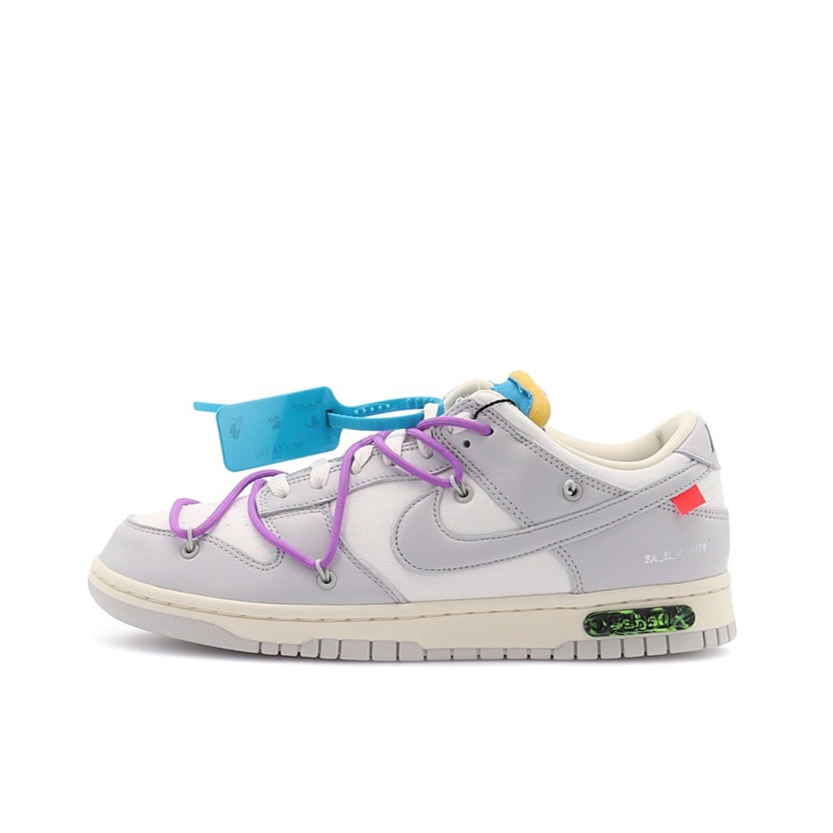 推荐商品：Nike Dunk 板鞋 经典复古百搭 Dear Summer 低帮/Off-White联名/NO.47/紫带/蓝扣/灰白