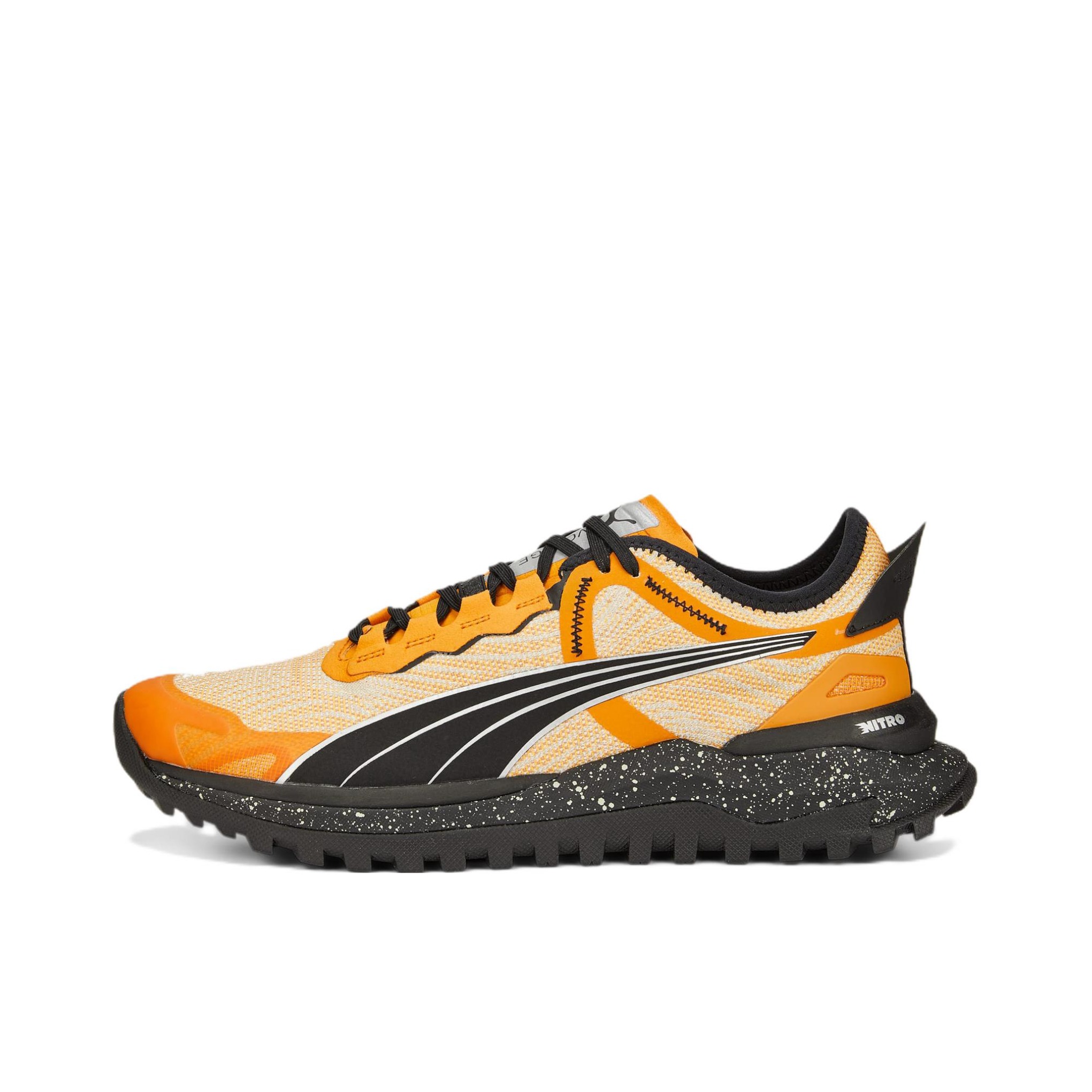 推荐商品：Puma/彪马 Voyage Nitro 2 缓震回弹 防滑耐磨 舒适 耐穿 潮流运动 织物 跑鞋 橙褐色/黑色