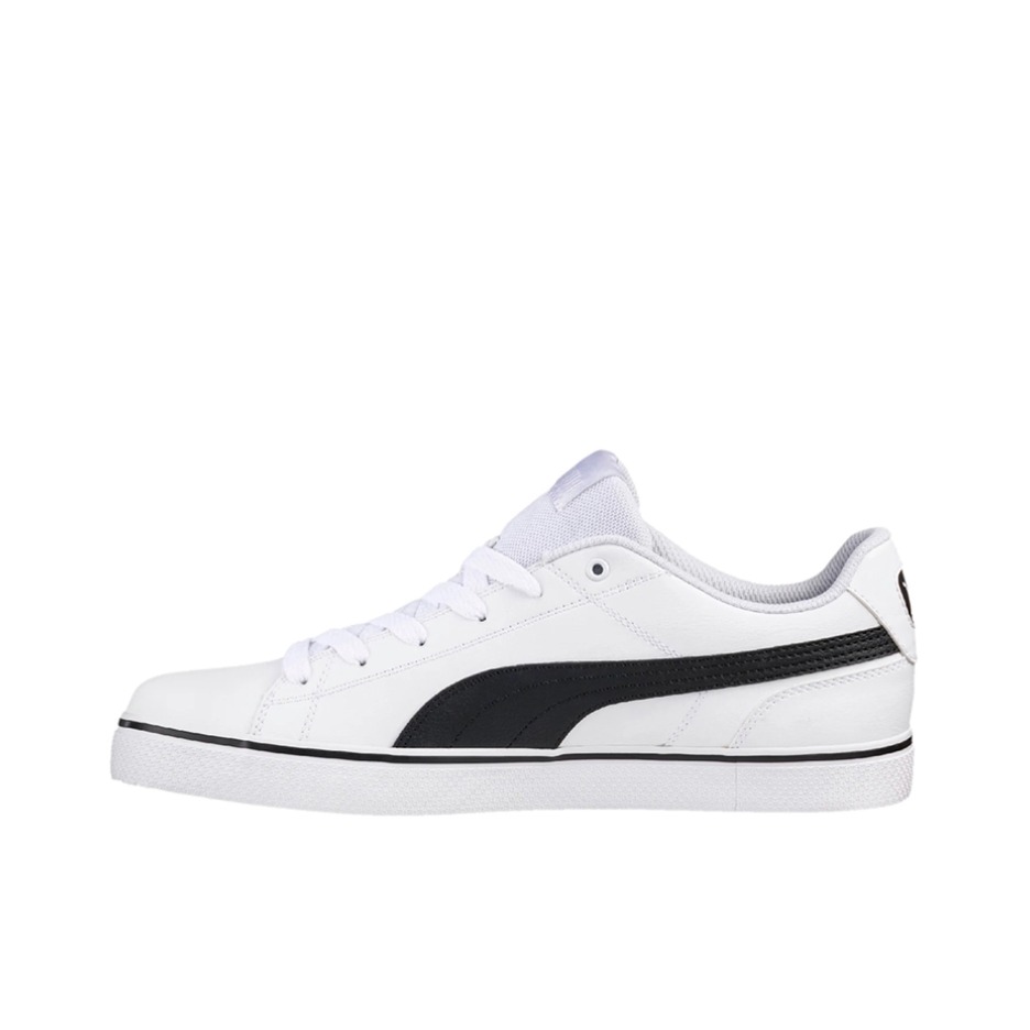 推荐商品：Puma/彪马 Court Point Vulc 板鞋 耐磨透气舒适轻便复古运动 Black/White 白黑