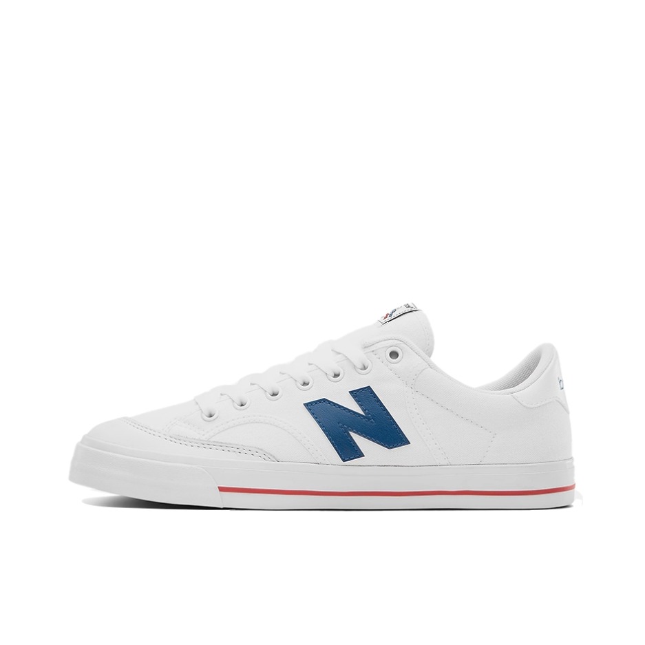 推荐商品：New Balance 新百伦 212 复古 轻便舒适 防滑耐磨 运动 休闲鞋 白色/蓝色