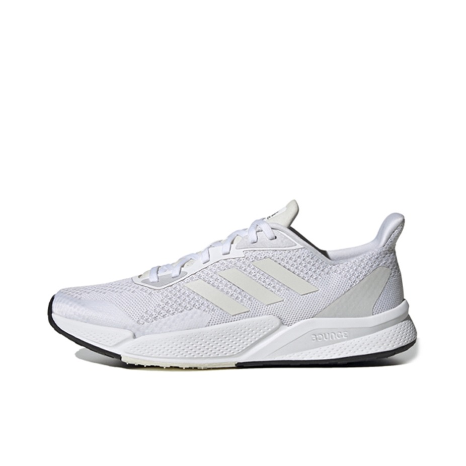 推荐商品：adidas X9000L2 跑鞋 缓震回弹防滑耐磨轻便网面透气织物轻运动圆头 男款/纯白