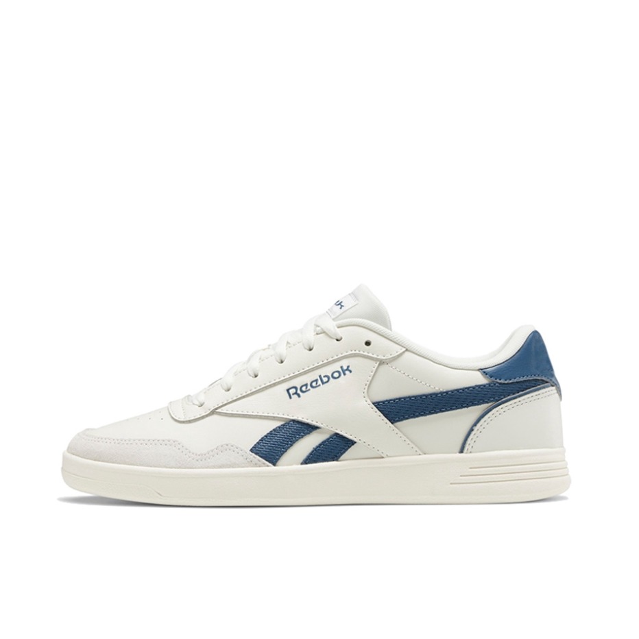 推荐商品：Reebok/锐步 Royal Techque 防滑耐磨 轻便 经典复古 舒适百搭 德训鞋 滑板鞋 白色/藏青色