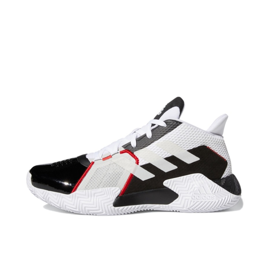 推荐商品：adidas Court Vision 2 篮球鞋 透气缓震耐磨实战训练 白色/黑色/灰色