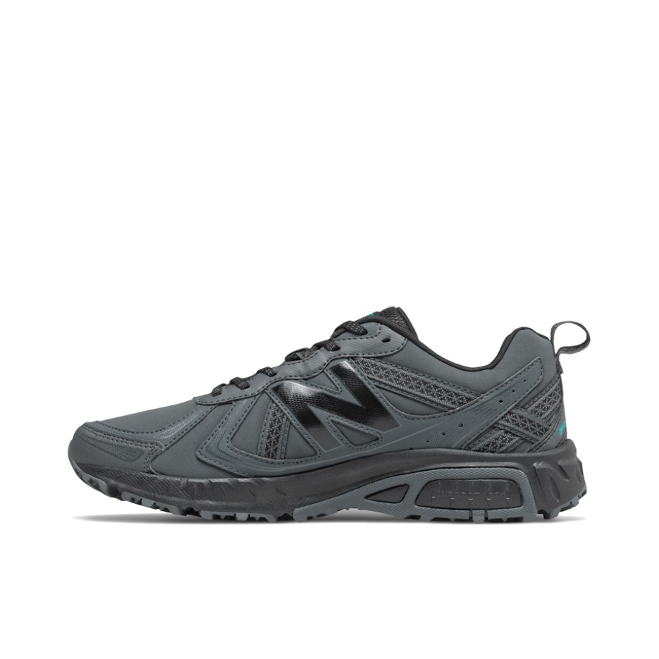推荐商品：New Balance 410 跑鞋 潮流复古减震回弹防滑耐磨舒适轻便网面透气运动 V5/黑色/灰色
