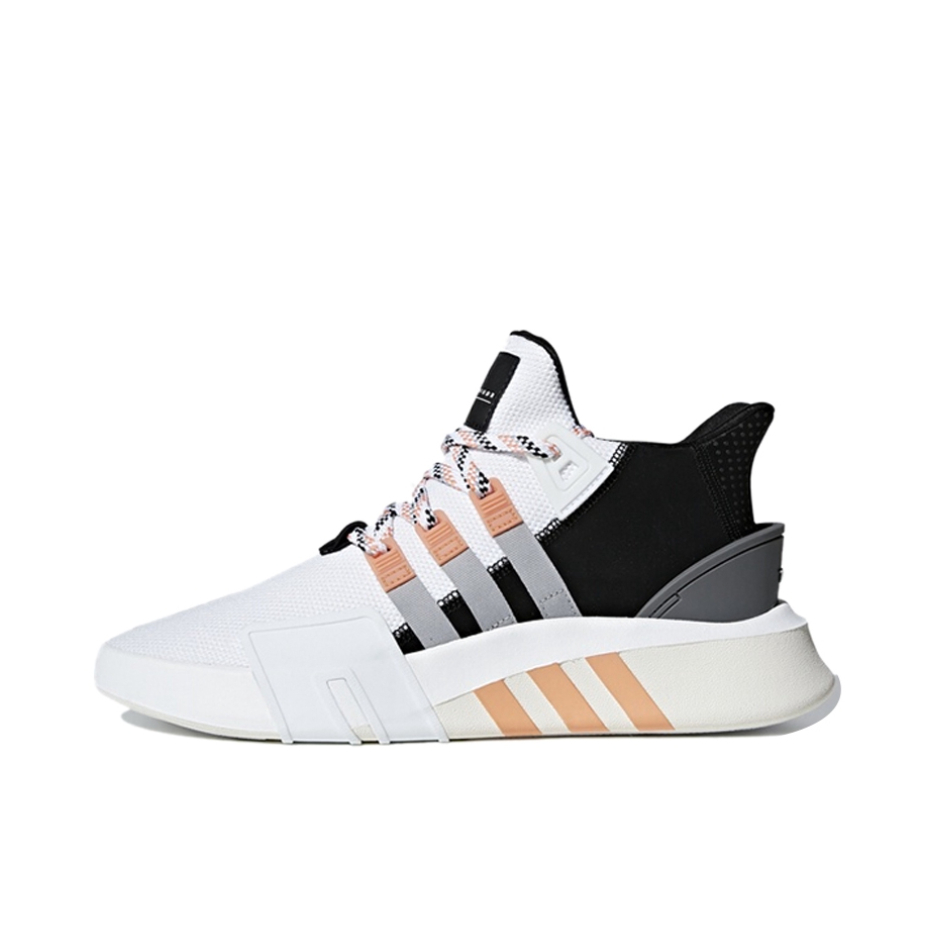 推荐商品：adidas Originals  EQT BASK ADV  防滑耐磨 减震回弹 轻便透气 复古百搭 休闲鞋 White/Black/Orange 白色/黑色/橘色