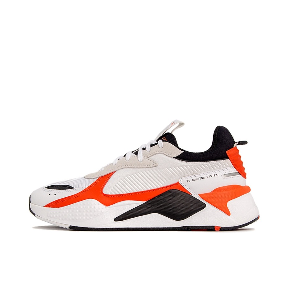 Puma/彪马 RS-X Mix 复古缓震 防滑耐磨 舒适透气 抗磨损 织物 人造革 增高鞋 老爹鞋 白色/红色/黑色