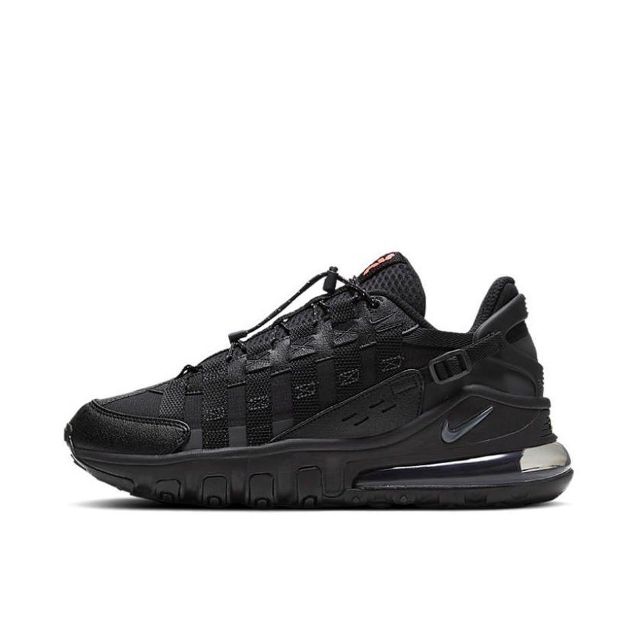 推荐商品：Nike Air Max 270 Vistascape 跑鞋 复古百搭舒适透气减震耐磨织物合成革气垫 黑色