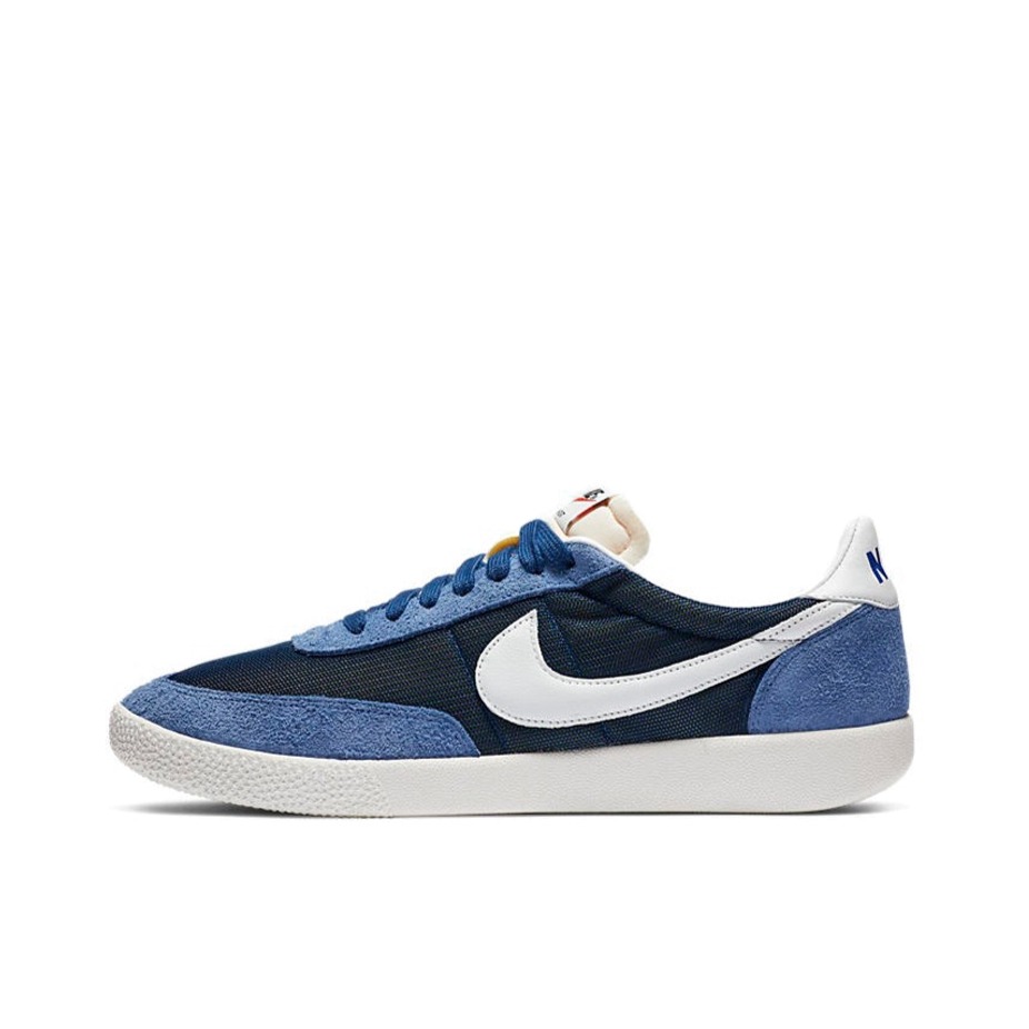 推荐商品：Nike Killshot 板鞋 轻便透气舒适缓震防滑耐磨休闲复古低帮 石蓝/藏青蓝/白色