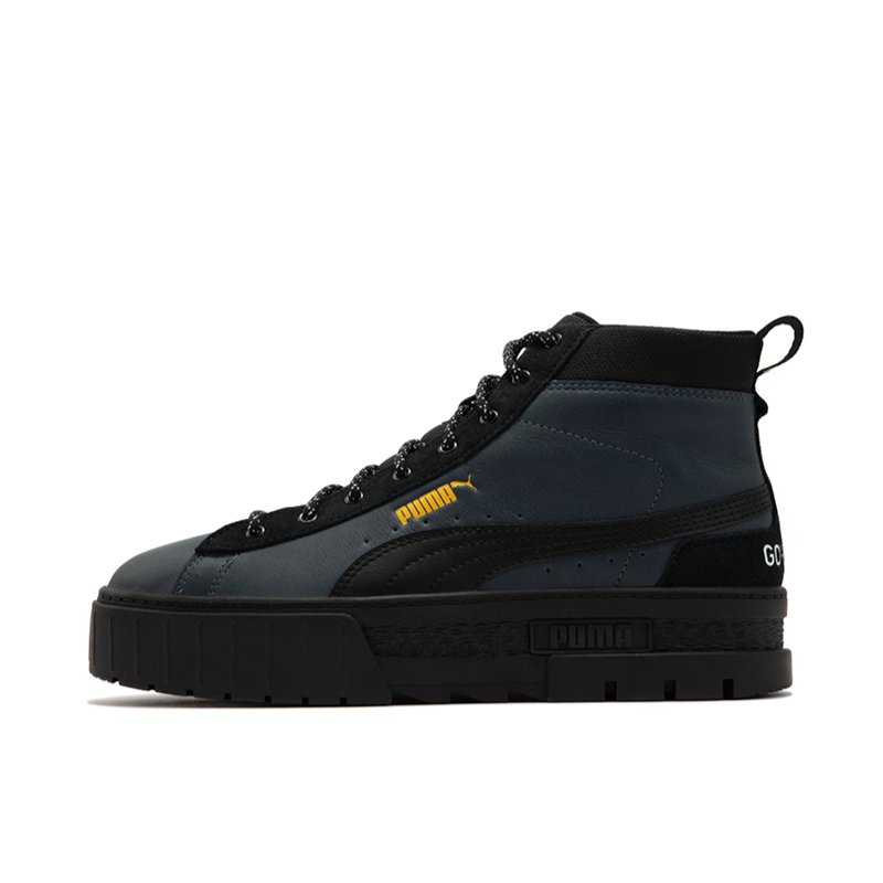 推荐商品：Puma/彪马 Mayze Mid Pxp 板鞋 耐磨复古 黑檀木-黑色