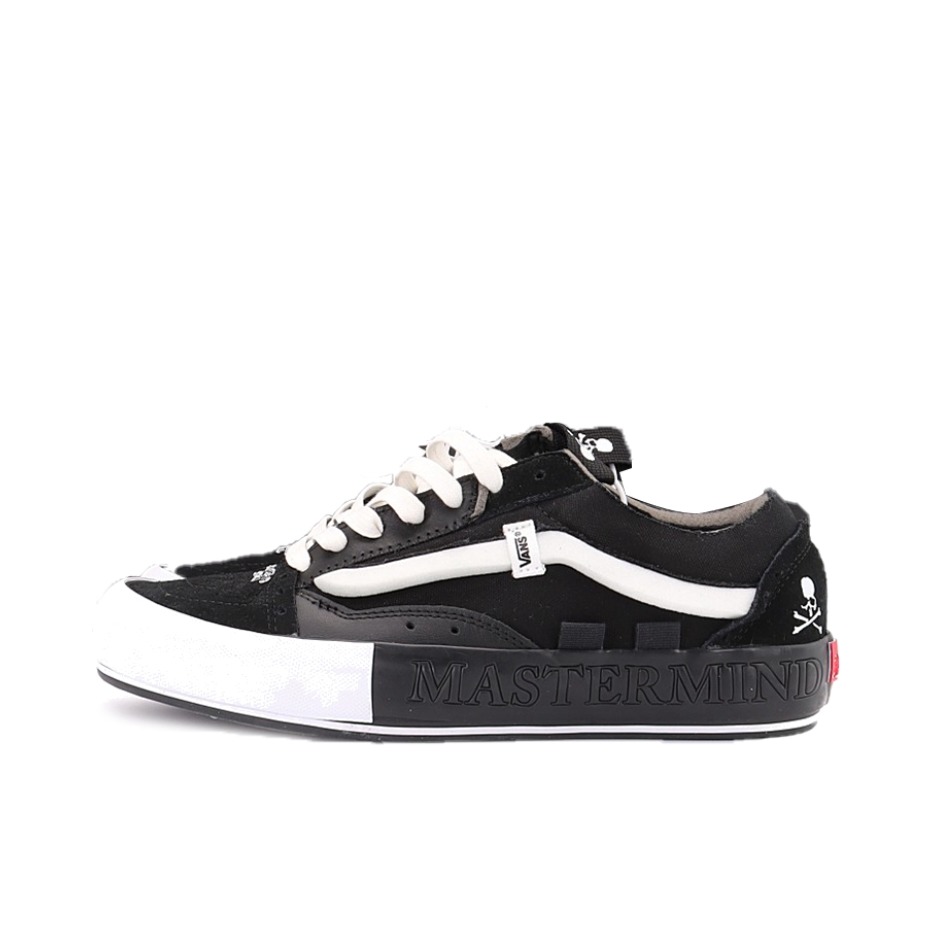 推荐商品：Vans/范斯 Old Skool 滑板鞋 板鞋 轻便防滑复古舒适经典 mastermind JAPAN联名/黑色/粉色/白色
