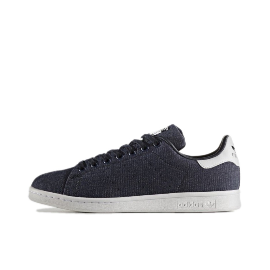 推荐商品：adidas Originals Stan Smith 板鞋 减震透气轻便低帮包裹性 Navy/White 藏蓝麂皮