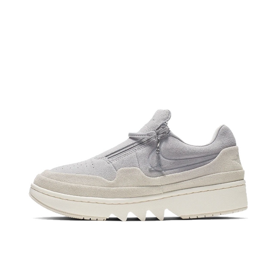 推荐商品：Air Jordan 1 板鞋 运动休闲鞋 复古潮流支撑合成革 Atmosphere Grey 低帮/米灰变革