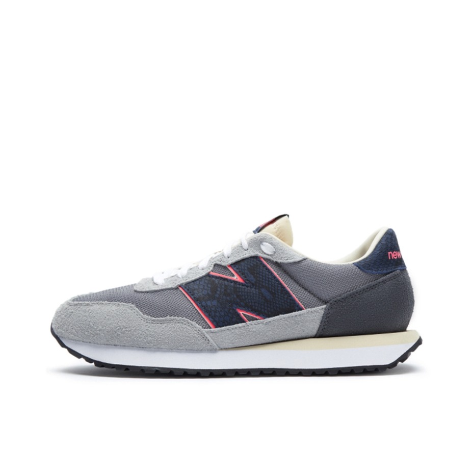 推荐商品：New Balance 237 跑鞋 减震透气防滑耐磨轻便潮流复古织物 SNS联名/灰色