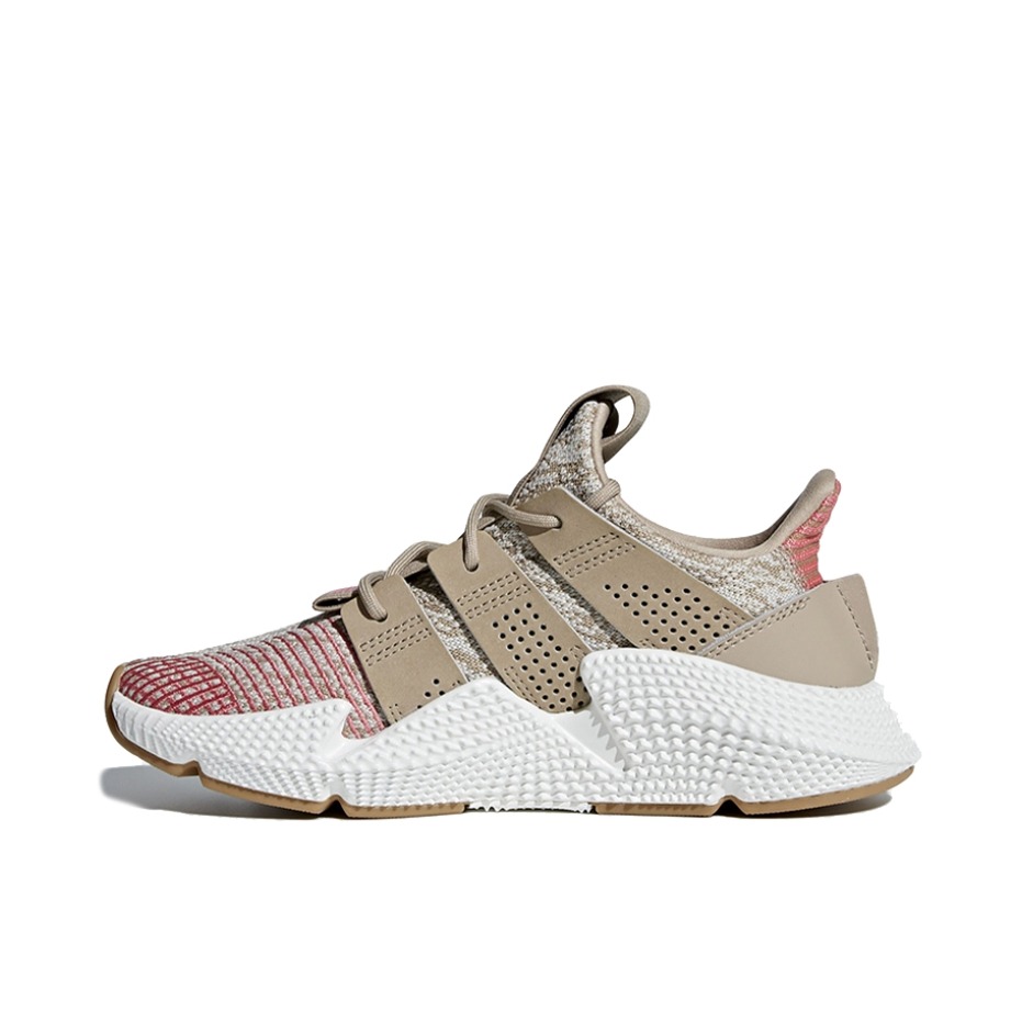 推荐商品：adidas  Prophere  舒适轻便 防滑耐磨 透气 复古简约 时尚潮流 运动休闲鞋 Trace Khaki 卡其粉