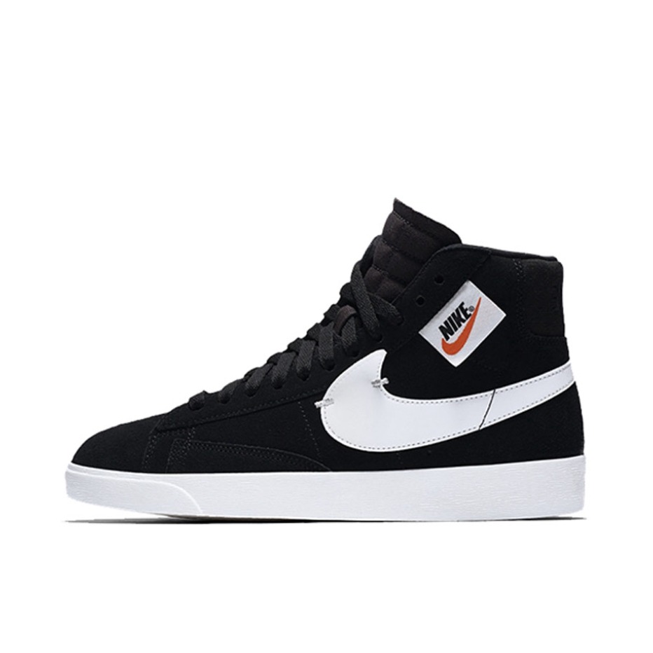 推荐商品：Nike Blazer 板鞋 经典复古防滑舒适百搭 Rebel Black 黑白解构