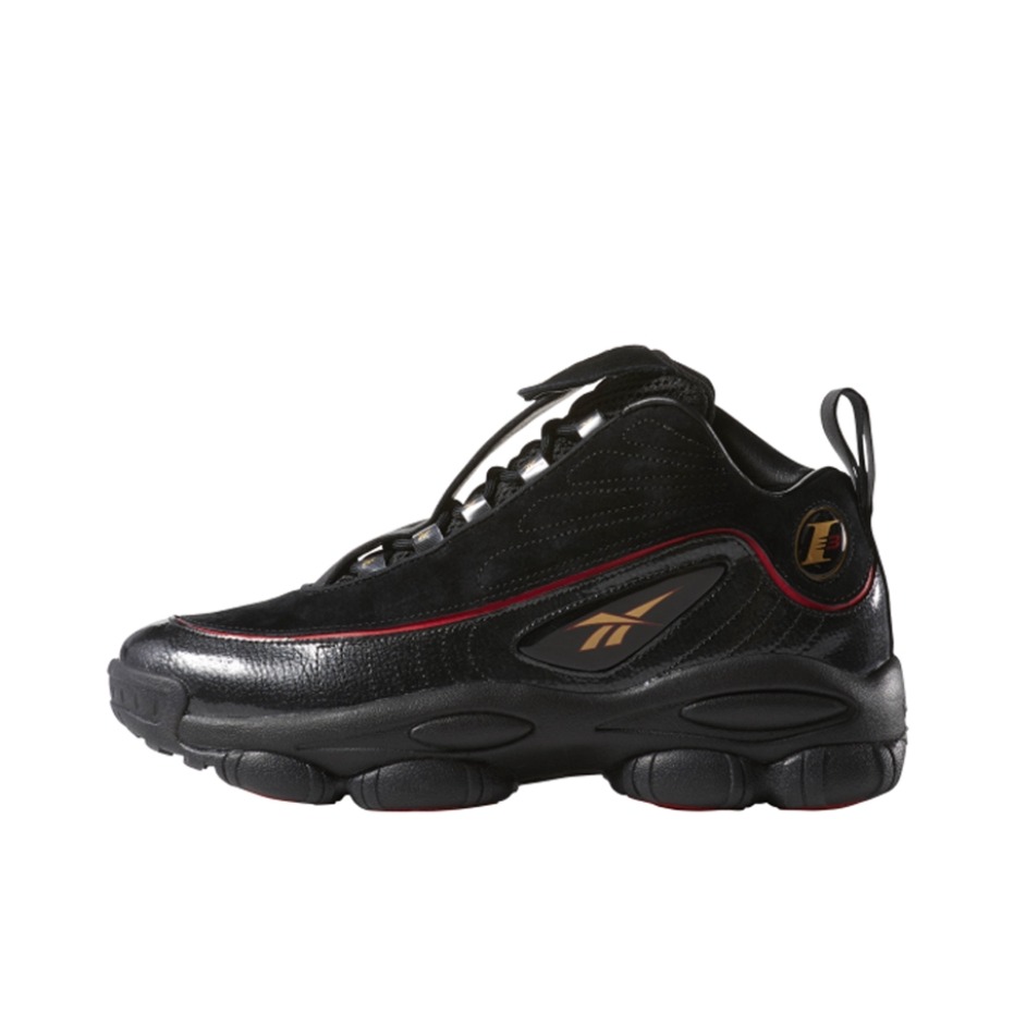 推荐商品：Reebok/锐步 Iverson Legacy 潮流复古 舒适轻便 网布拼接 实战 篮球鞋 DarkRed/Black
 黑红