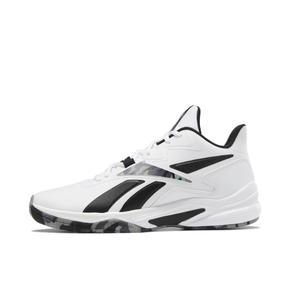 推荐商品：Reebok/锐步 More Buckets 防滑 耐磨 经典复古 篮球鞋 白色/黑色/军绿色