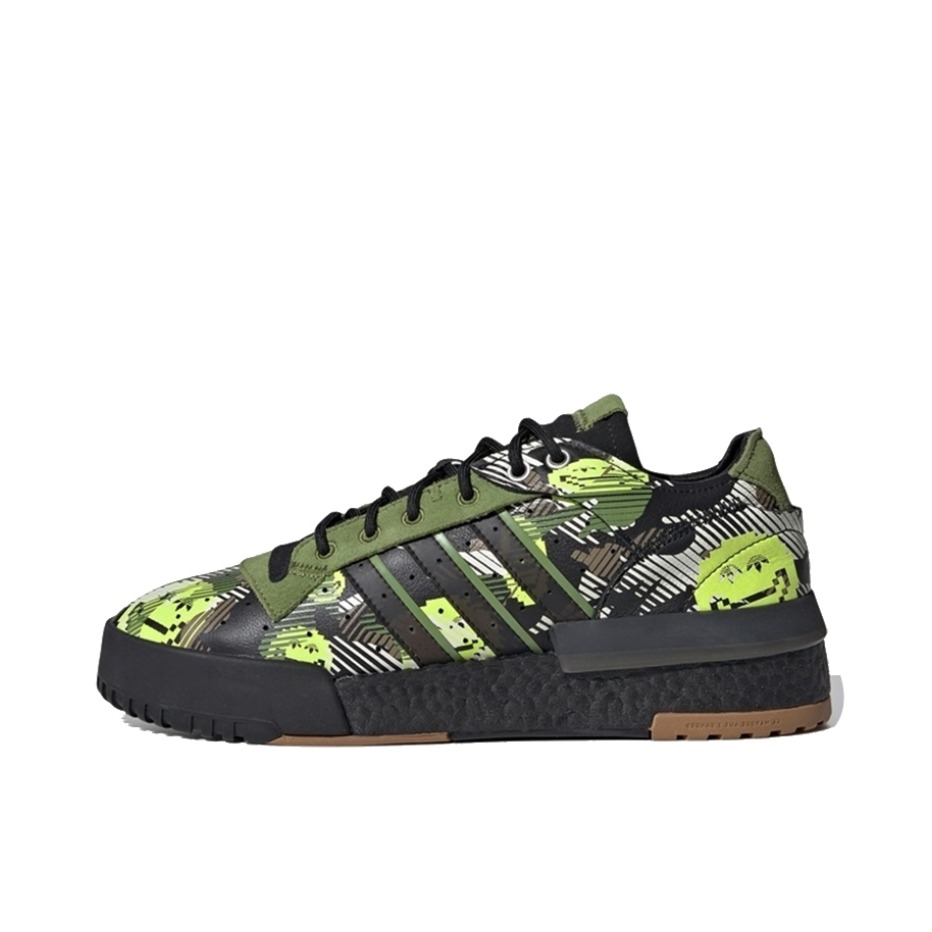 推荐商品：adidas Originals Rivalry RM 防滑耐磨 减震透气 舒适轻便 复古百搭 休闲鞋 迷彩绿