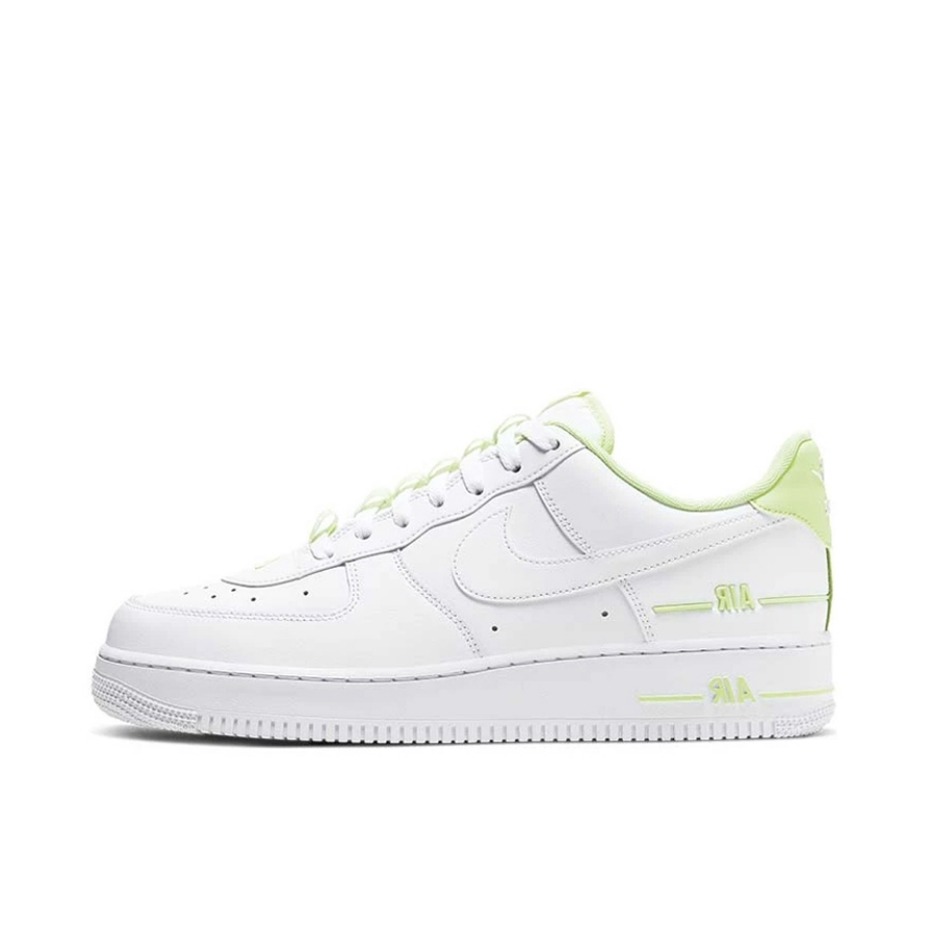 推荐商品：Nike Air Force 1 空军一号 板鞋 轻便舒适百搭耐磨防滑复古 White/Solar Yellow 低帮/白色/荧光黄/叠标