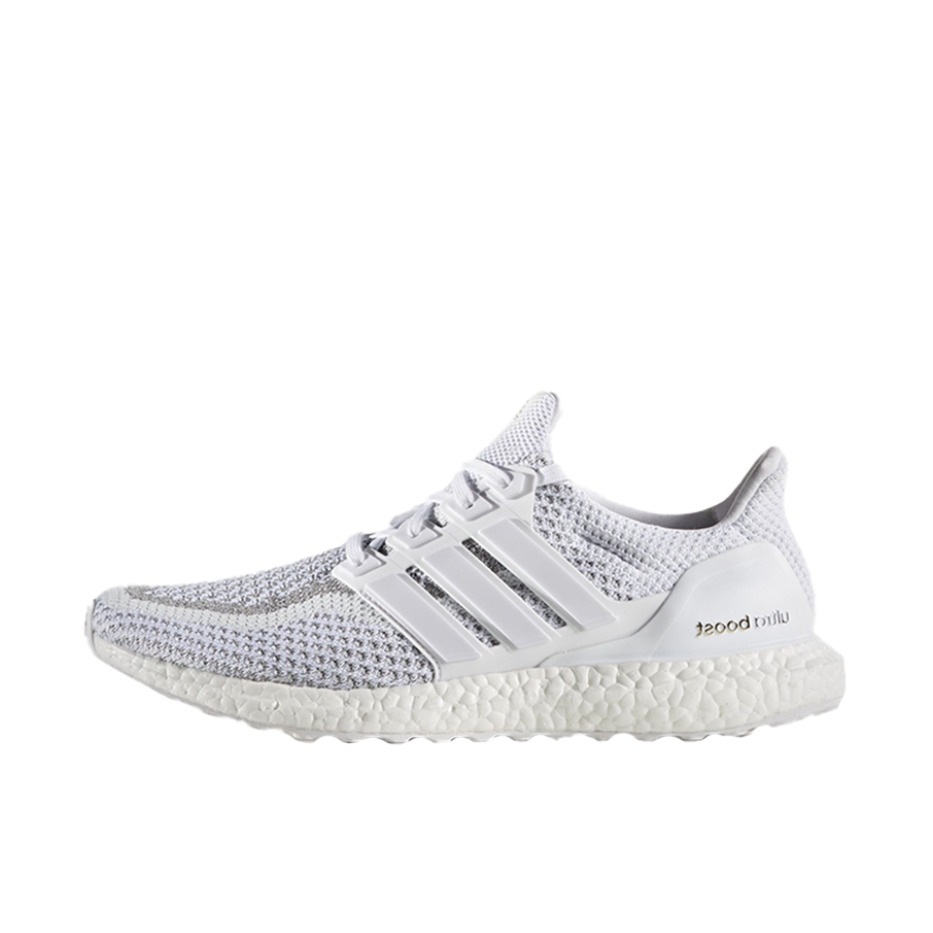 推荐商品：adidas Ultra Boost 2.0 跑鞋 防滑耐磨透气减震轻便休闲运动织物舒适百搭圆头 Triple White 纯白