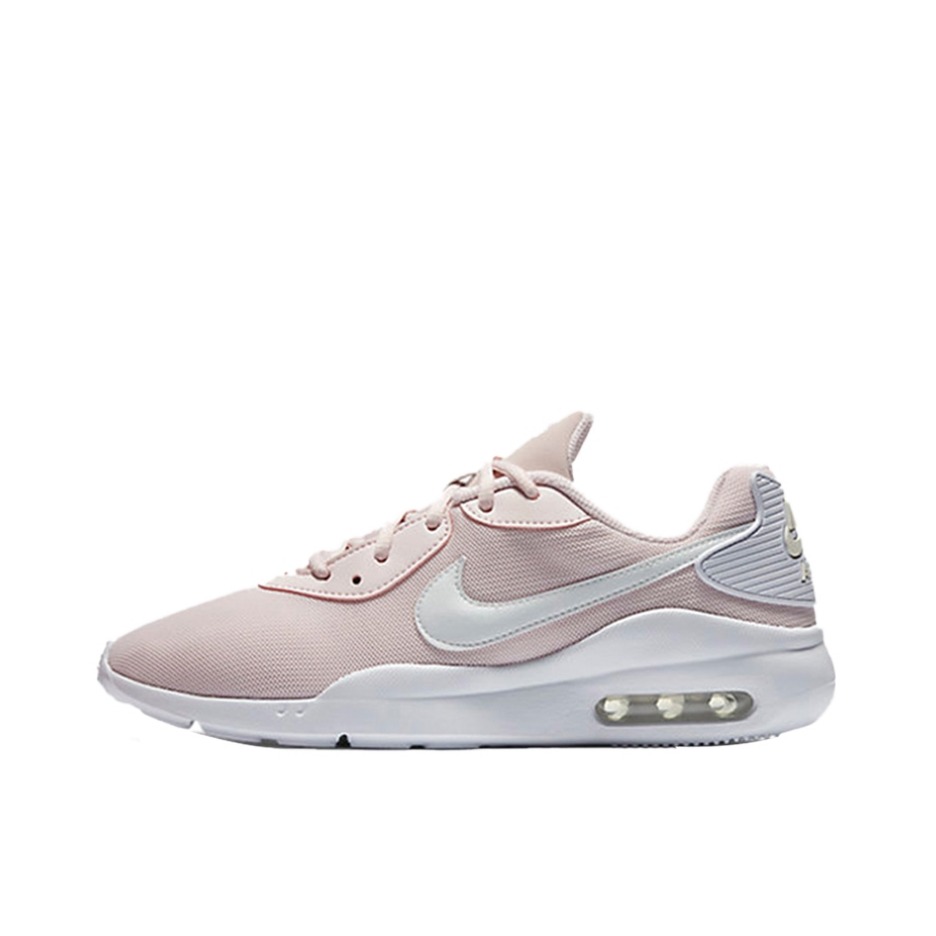 推荐商品：Nike Air Max Oketo 运动休闲鞋 缓震回弹舒适透气时尚耐磨织物 粉色/白色