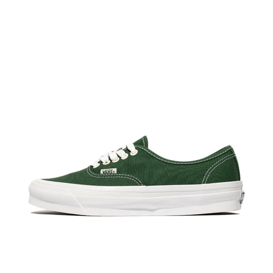 Vans/范斯 Authentic 潮流休闲 轻便舒适 防滑耐磨 百搭运动 复古 板鞋 Museum Of Peace联名/绿色